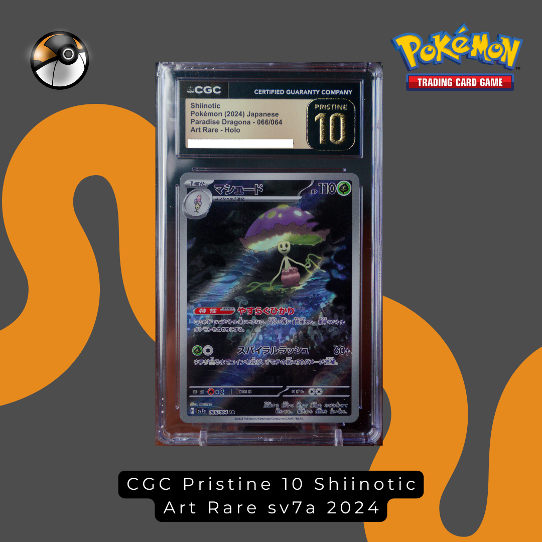 CGC Pristine 10 Shiinotic Art Rare sv7a 2024
