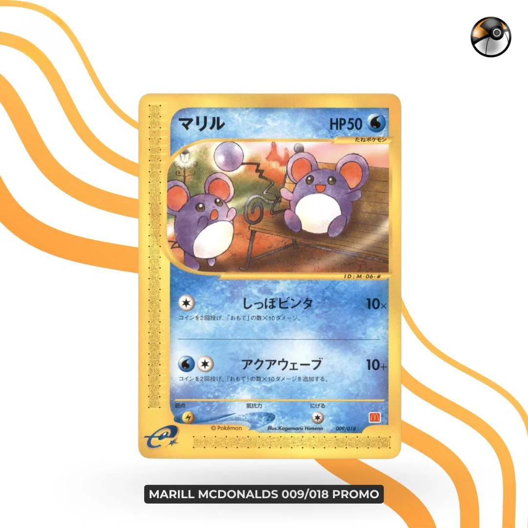 Mcdonalds Promo E-series Marill 009/018
