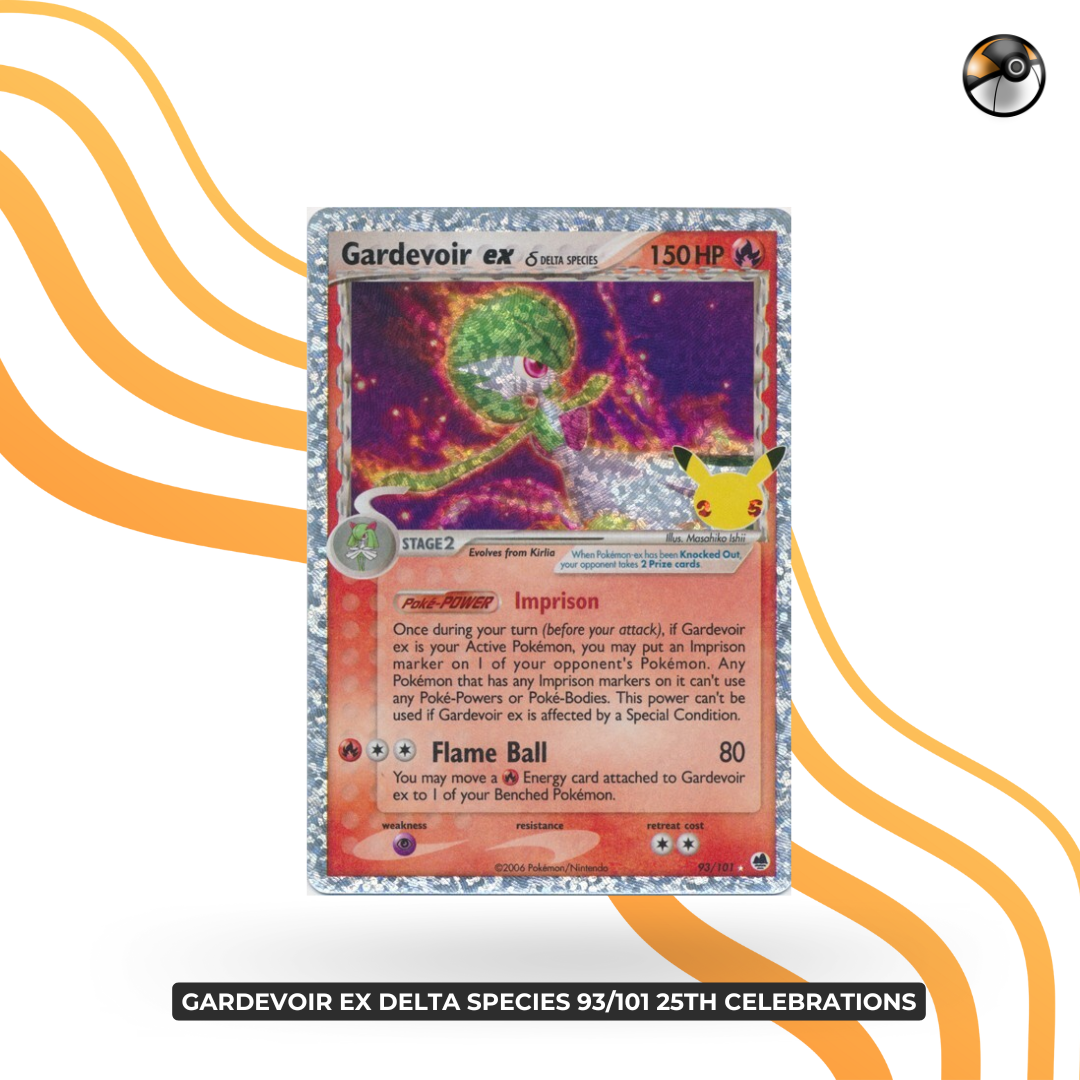 Gardevoir ex Delta Species 93/101 25th Celebrations