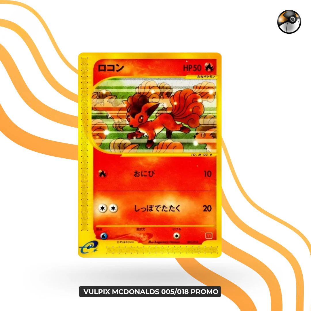 Mcdonalds Promo E-series Vulpix 005/018