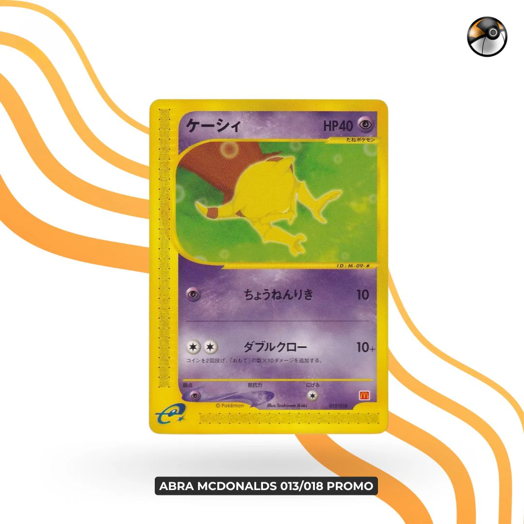 Mcdonalds Promo E-series Abra 013/018
