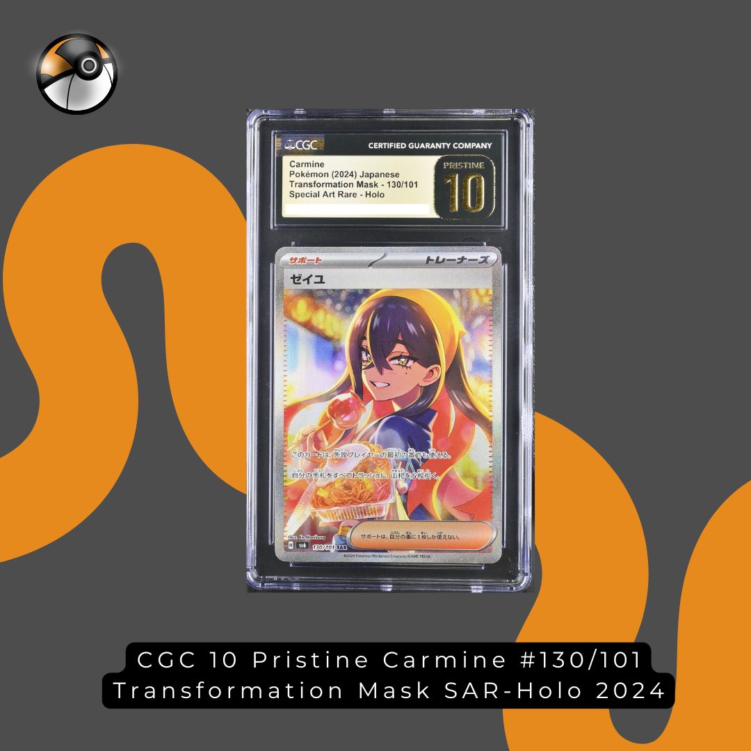 CGC 10 Pristine Carmine #130/101 Transformation Mask SAR - Holo 2024