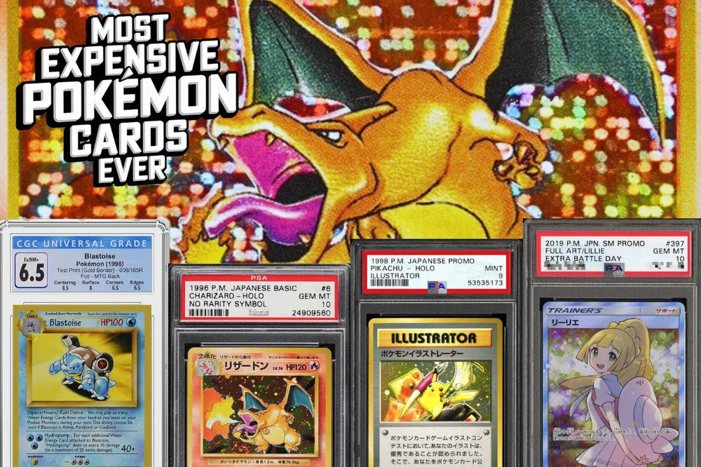 Moat Expensive Pokemon Cards 