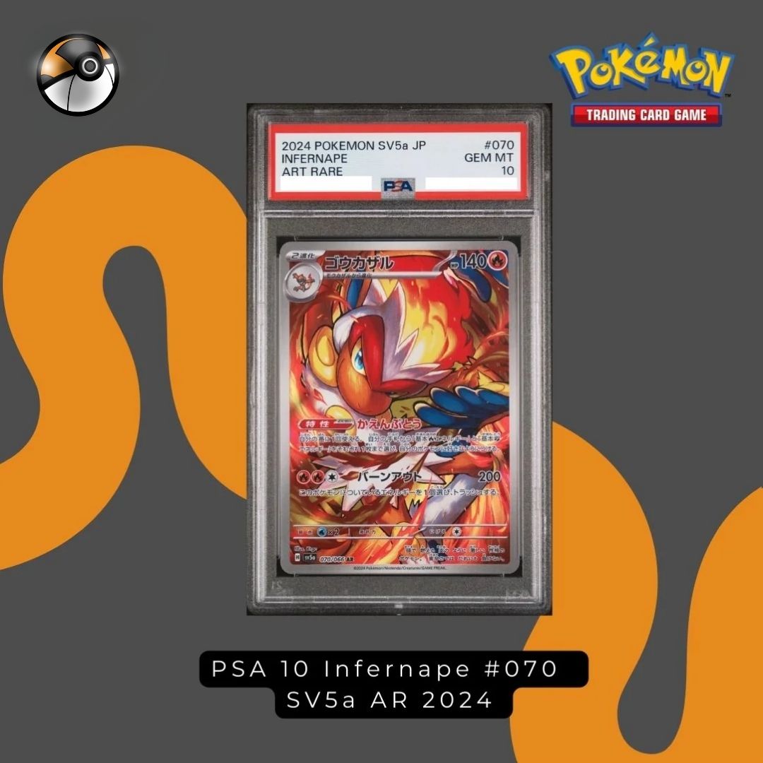 PSA 10 Infernape #070 SV5a AR 2024