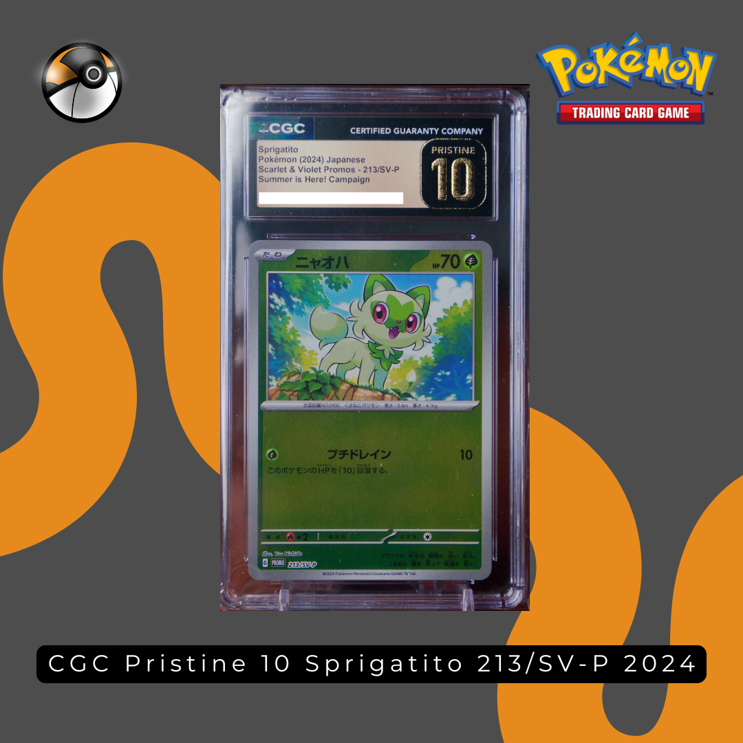 CGC Pristine 10 Sprigatito 213/SV-P 2024