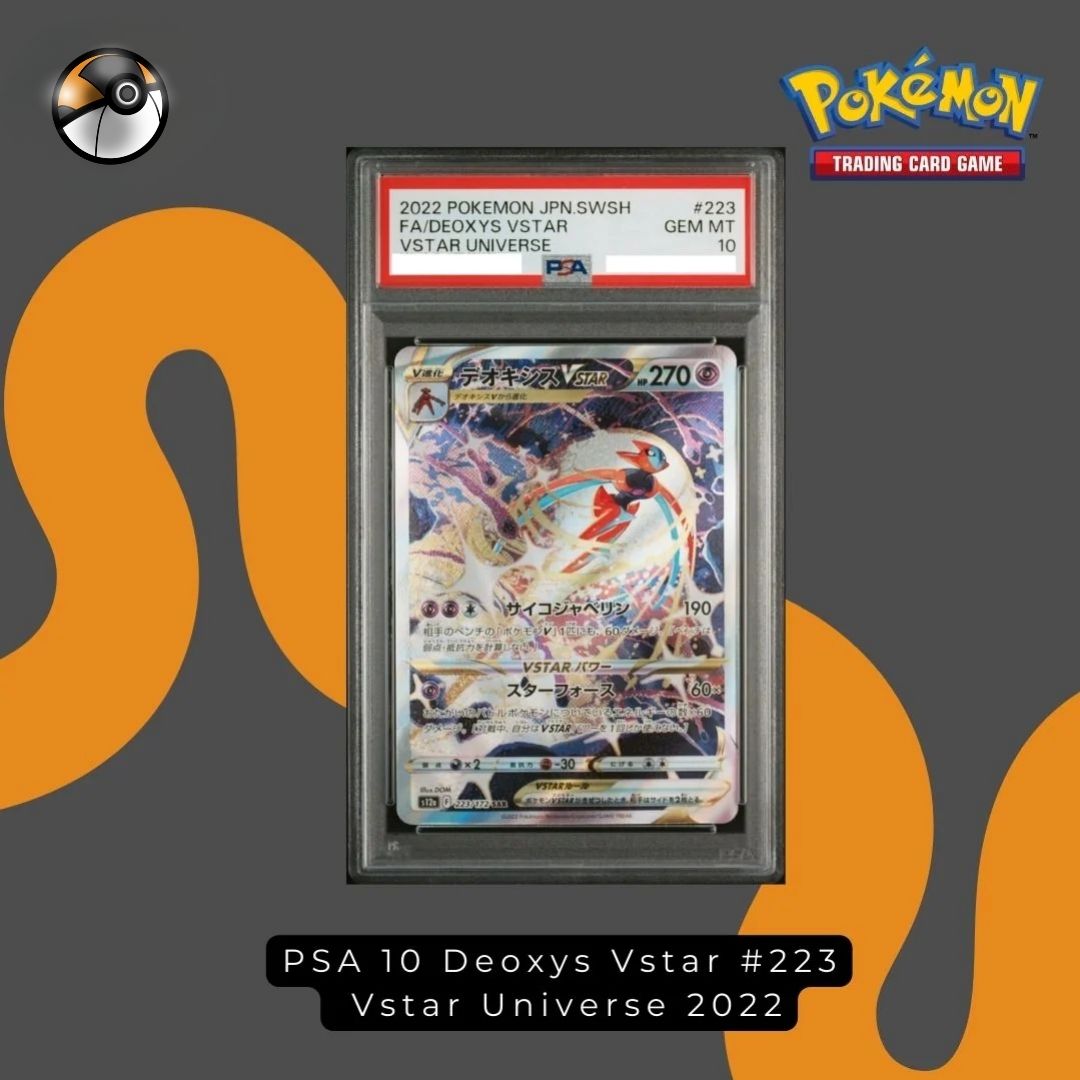 PSA 10 Deoxys Vstar #223 Vstar Universe 2022