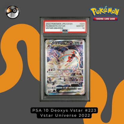 PSA 10 Deoxys Vstar #223 Vstar Universe 2022
