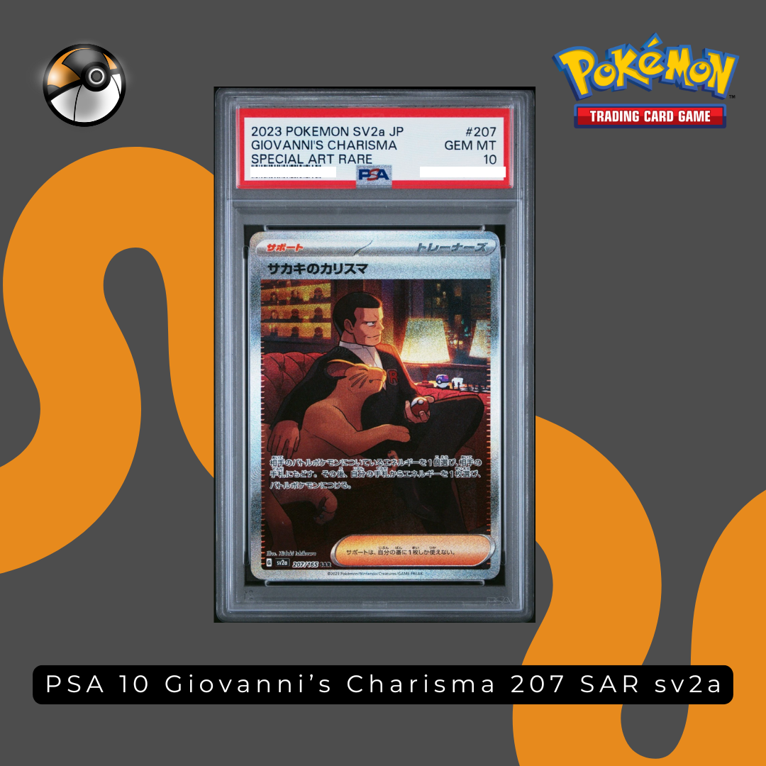 PSA 10 Giovanni’s Charisma 207 SAR sv2a