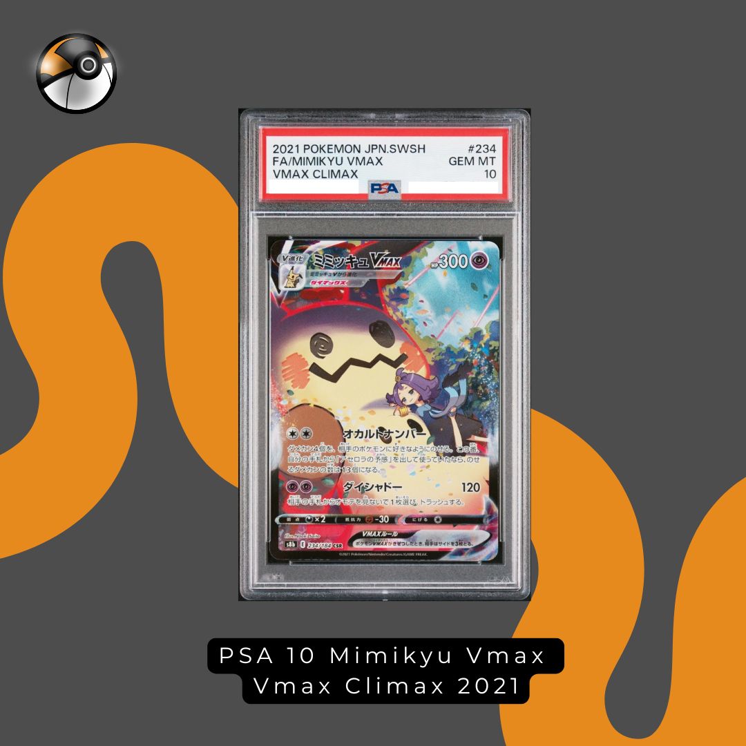 PSA 10 Mimikyu Vmax #234 Vmax Climax 2021