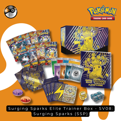 Surging Sparks Elite Trainer Box - SV08: Surging Sparks (SSP)