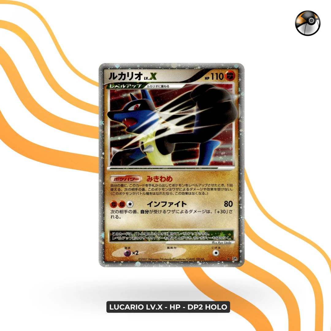 DP2 Lv.X Lucario 1st Ed