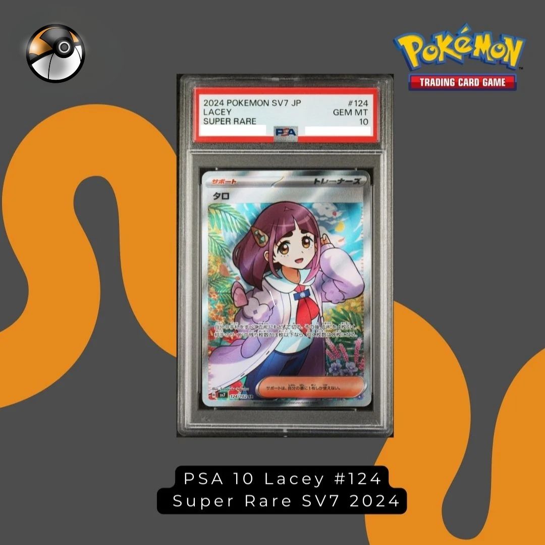 PSA 10 Lacey #124 Super Rare SV7 2024