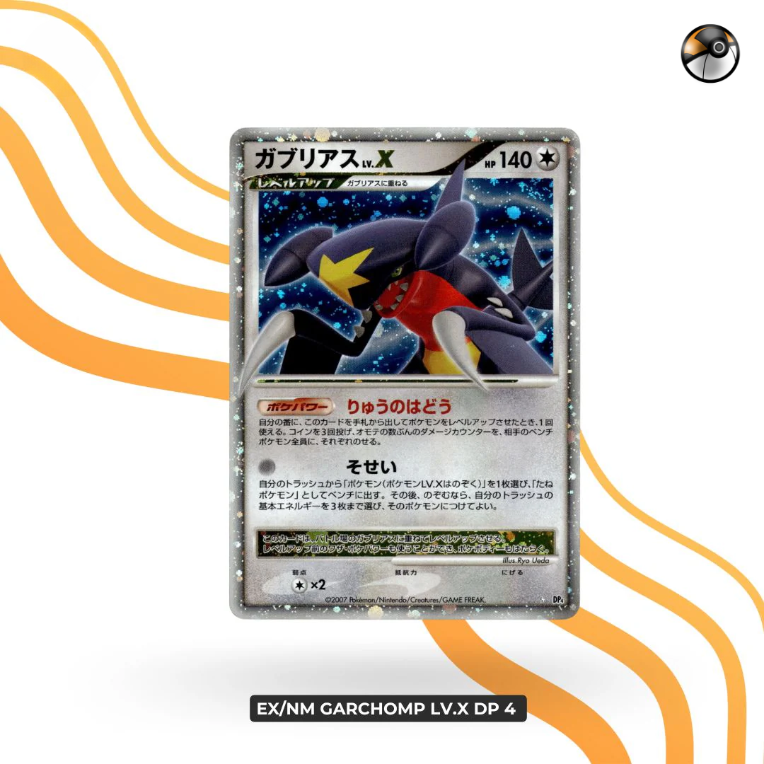 DP4 Lv.X Garchomp 1st Ed