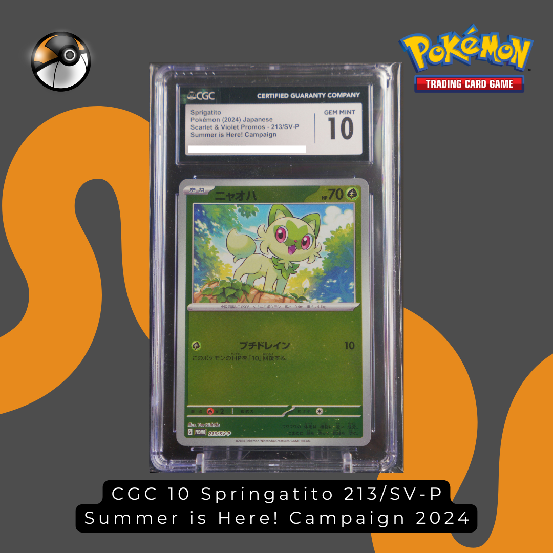 Autumn Springatito CGC 10 Springatito 213/SV-P Summer is Here! Campaign 2024 – Holo Mart