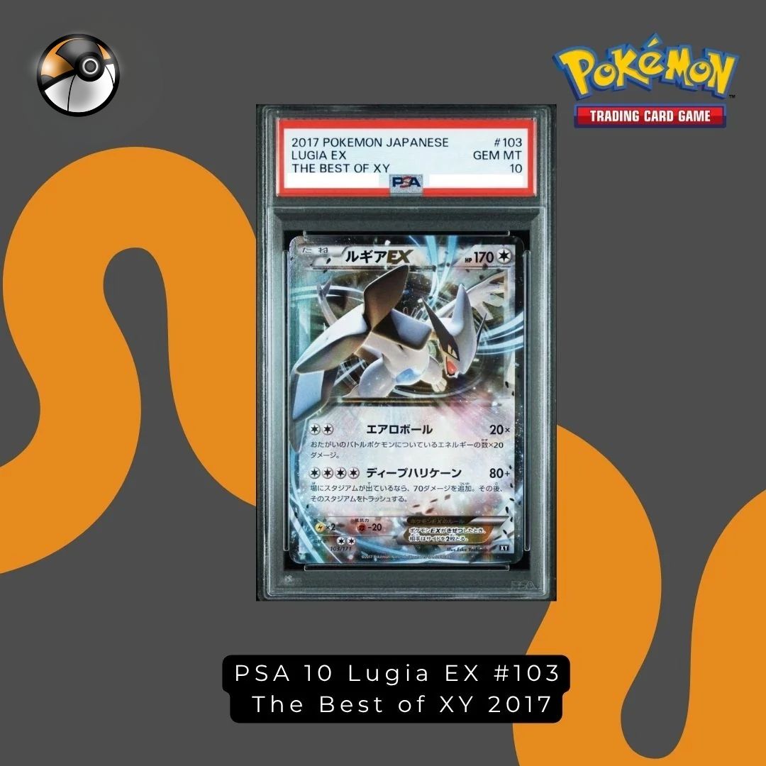 PSA 10 Lugia EX #103 The Best of XY 2017