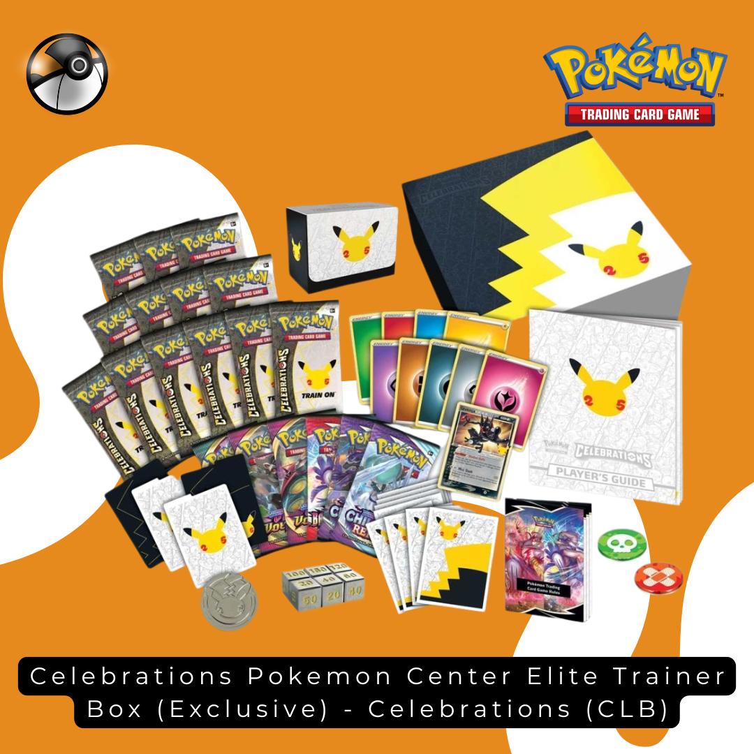 Celebrations Pokemon Center Elite Trainer Box (Exclusive) - Celebrations (CLB)