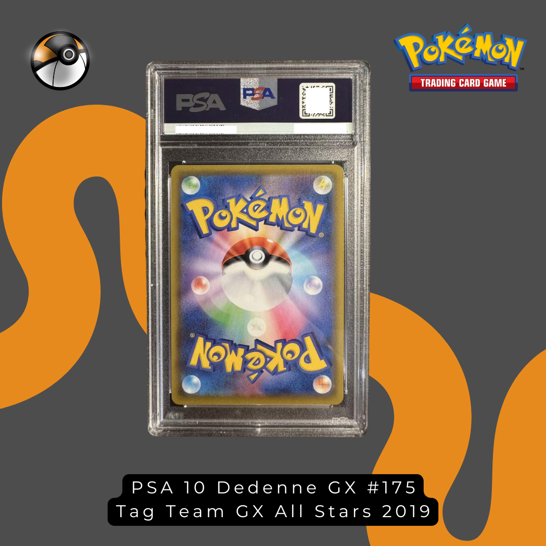 PSA 10 Dedenne GX #175 Tag Team GX All Stars 2019