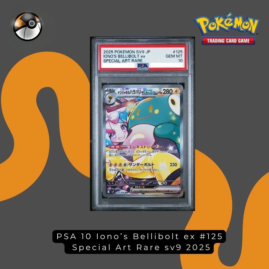 PSA 10 Iono’s Bellibolt ex #125