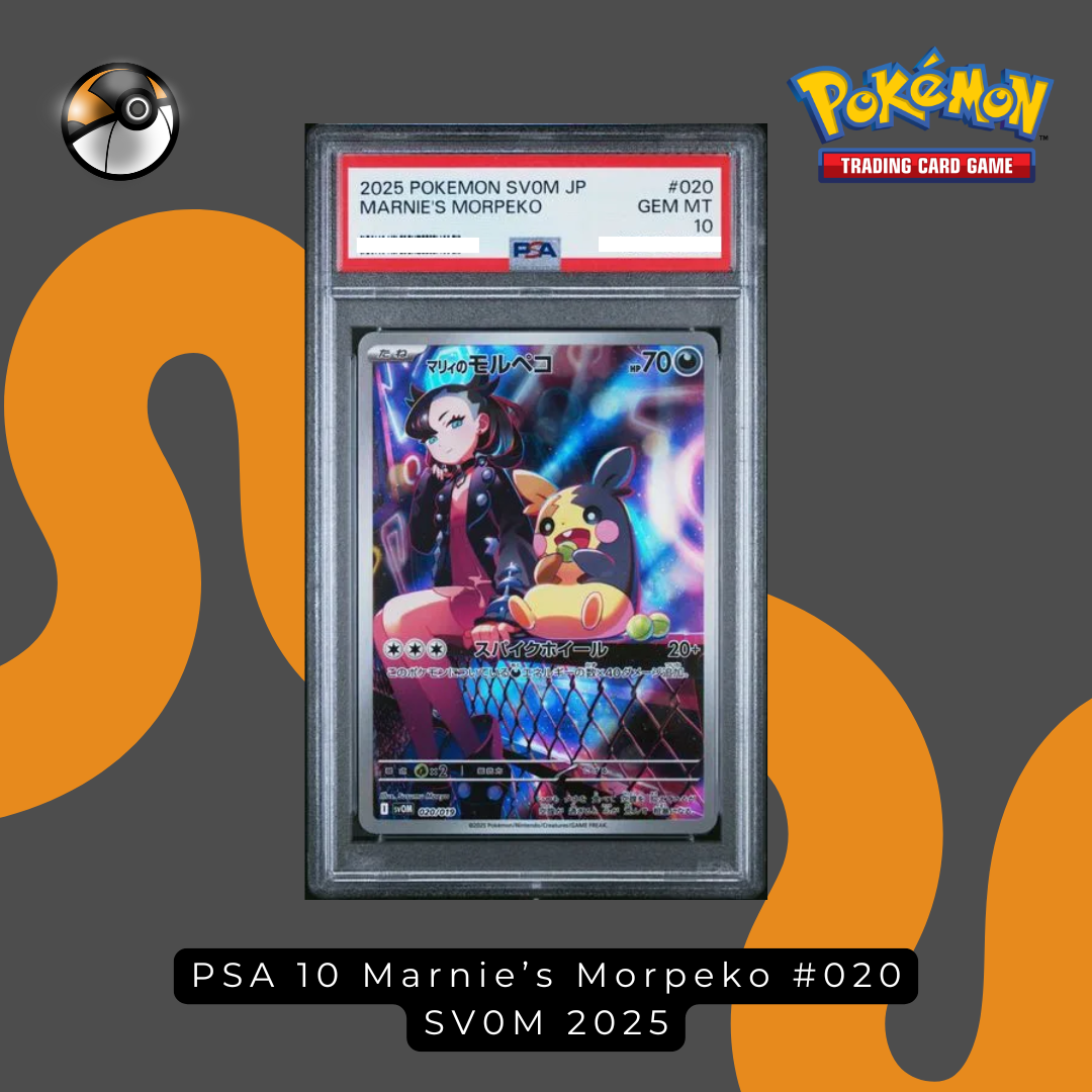 PSA 10 Marnie’s Morpeko #020 SV0M 2025