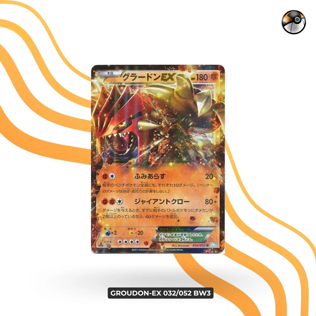 Groudon-EX 032/052 BW3