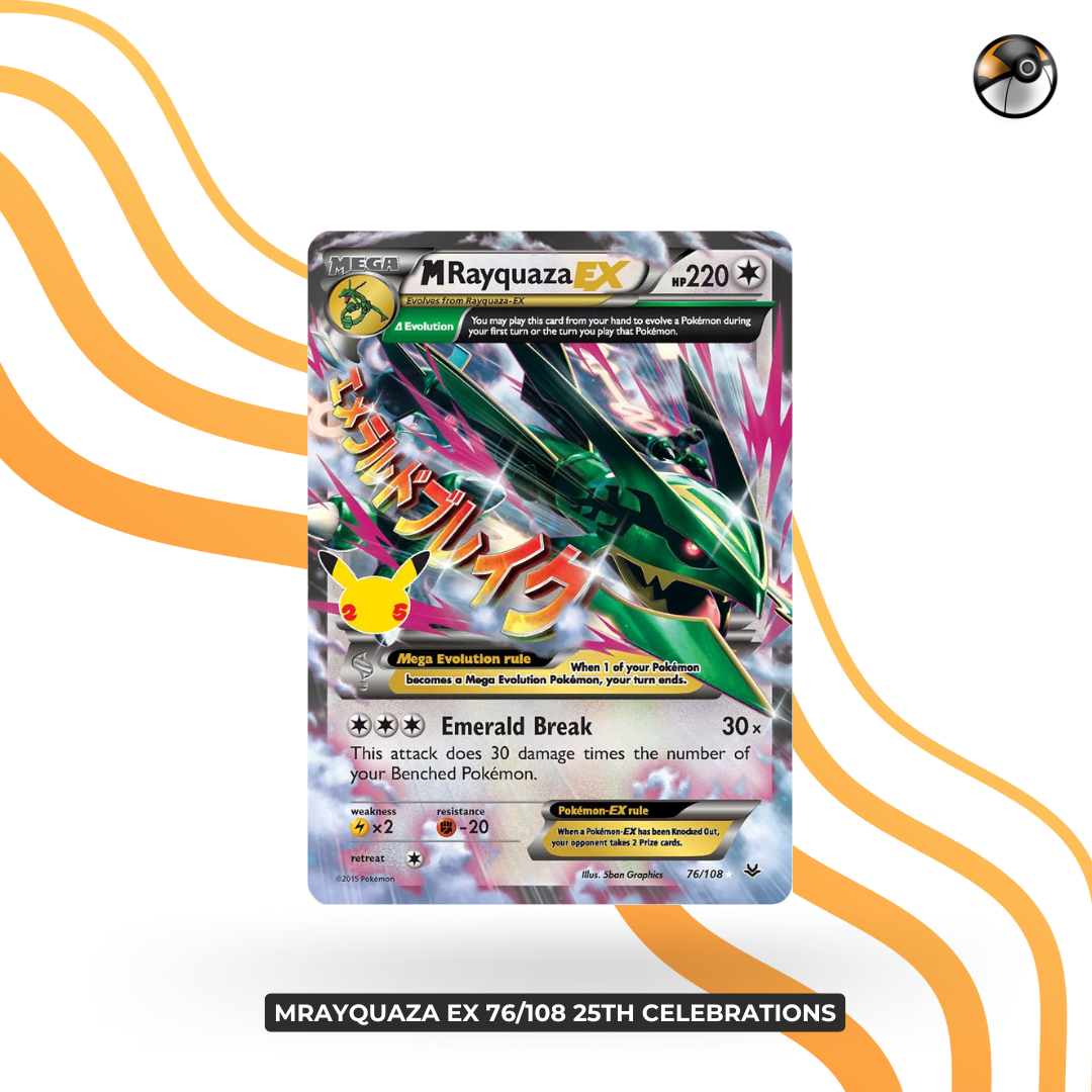 MRayquaza EX 76/108 25th Celebrations