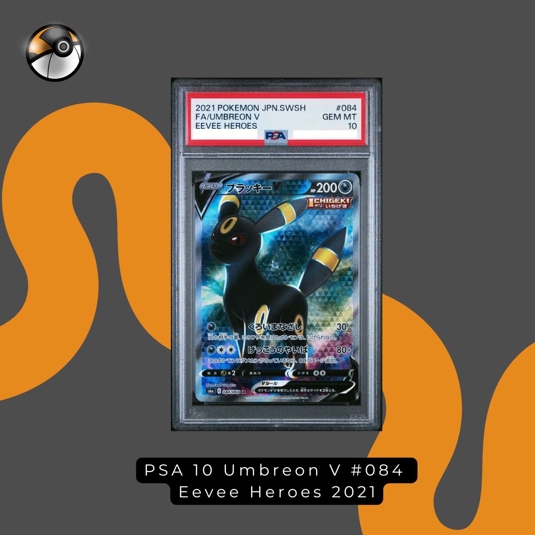 PSA 10 Umbreon V #084 Eevee Heroes 2021