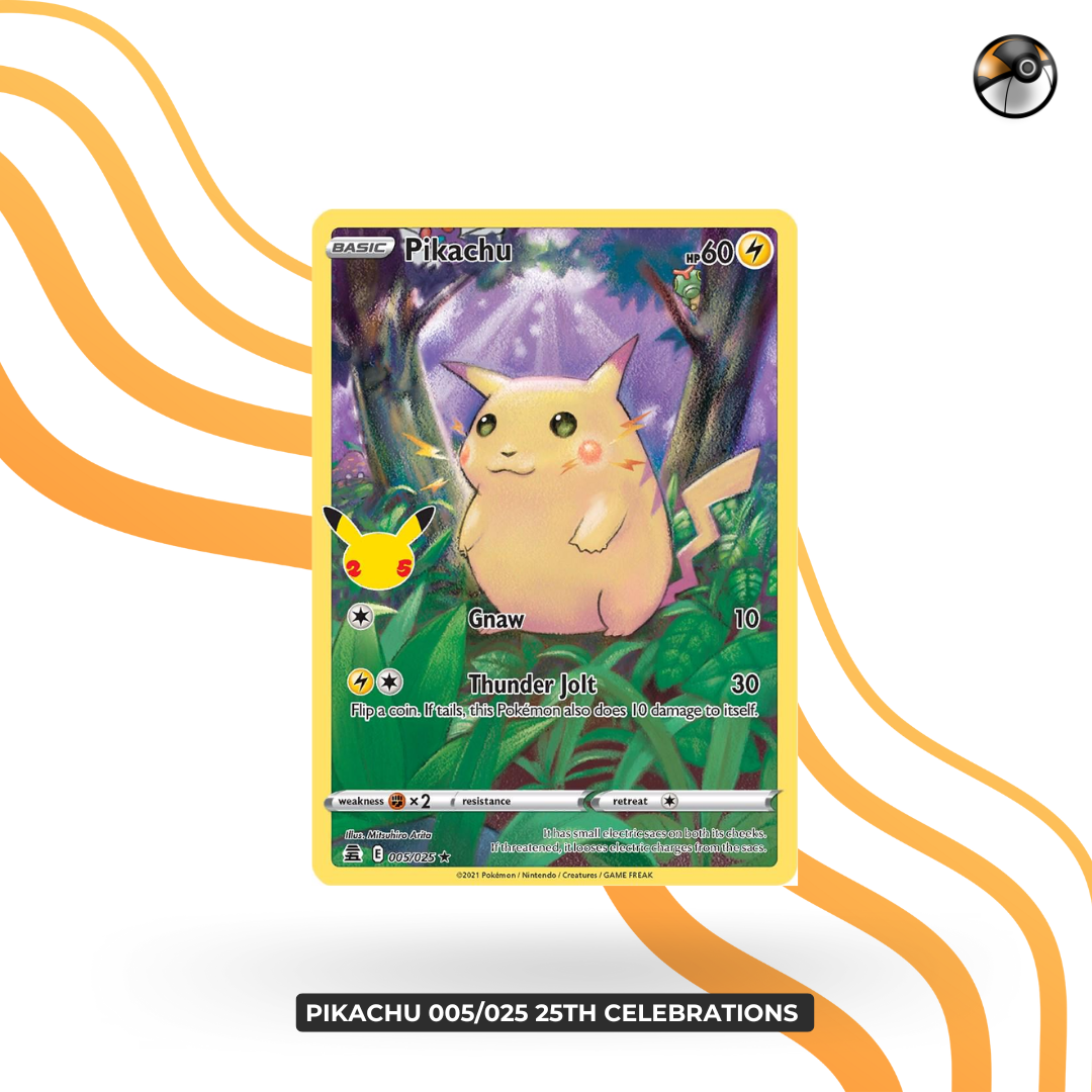 Pikachu 005/025 25th Celebrations