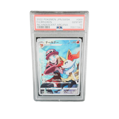 PSA 10 Braixen #069 Incandescent Arcana 2022