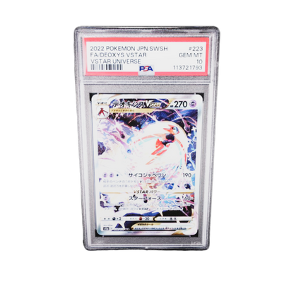 PSA 10 Deoxys Vstar #223 Vstar Universe 2022