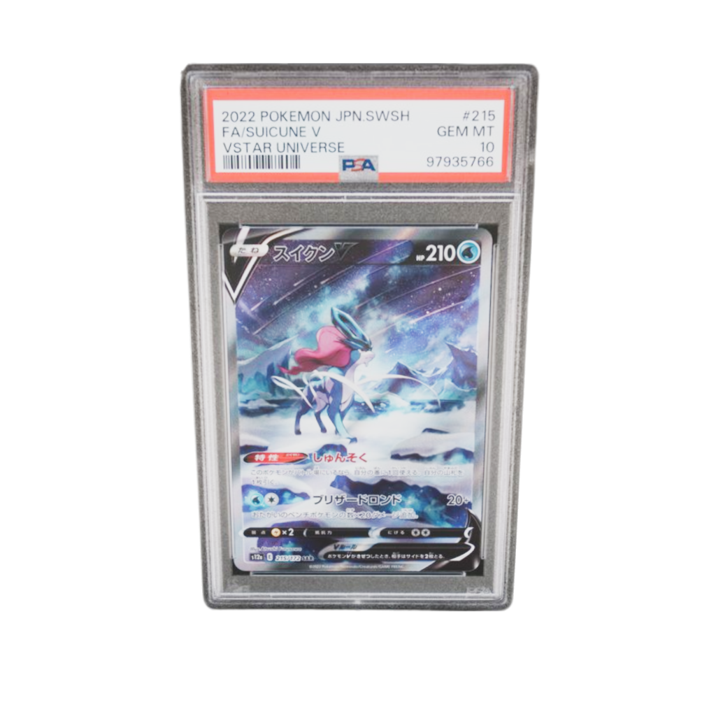 PSA 10 Suicune V #215 Vstar Universe 2022
