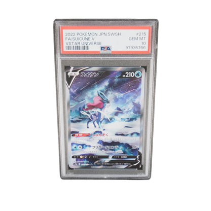PSA 10 Suicune V #215 Vstar Universe 2022